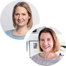 Photo of Kerstin Steffen and Simone Kiefer