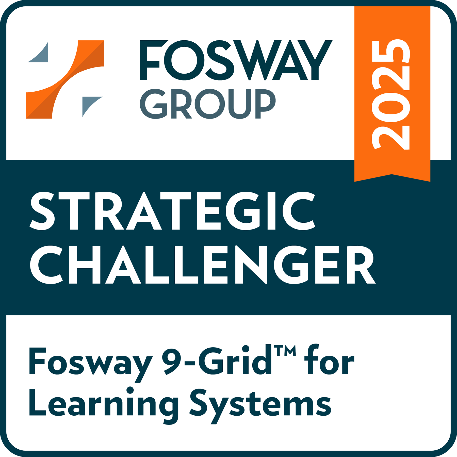 Fosway LMS Badge 2025