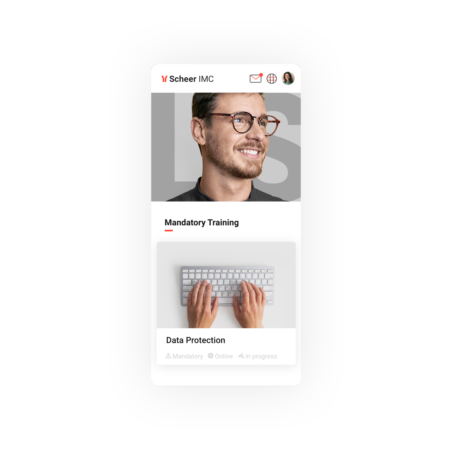 Mandatory training LMS